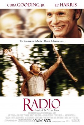 Radio movie poster (2003) poster with hanger
