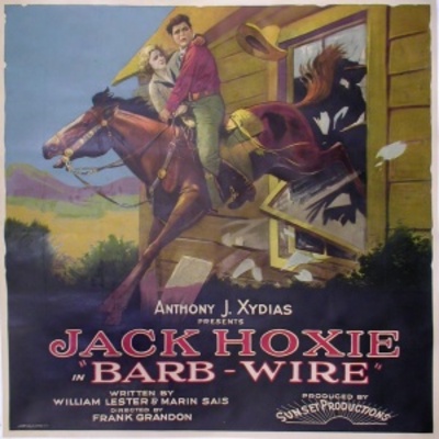 Barb Wire movie poster (1922) poster with hanger