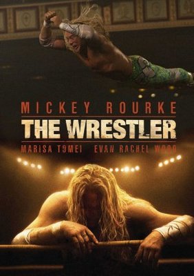 The Wrestler movie poster (2008) wooden framed poster