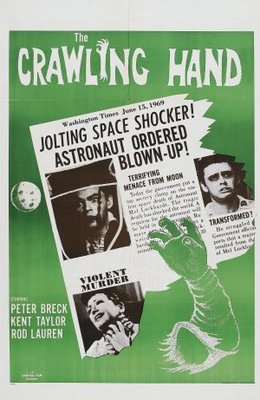 The Crawling Hand movie poster (1963) sweatshirt
