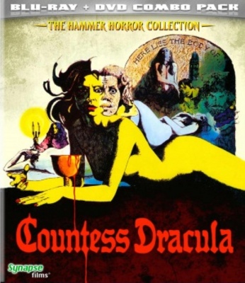 Countess Dracula movie poster (1971) wooden framed poster