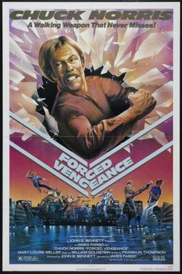 Forced Vengeance movie poster (1982) canvas poster