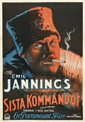 The Last Command movie poster (1928) sweatshirt
