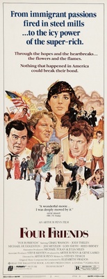 Four Friends movie poster (1981) pillow