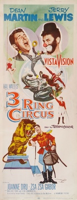 3 Ring Circus movie poster (1954) mouse pad