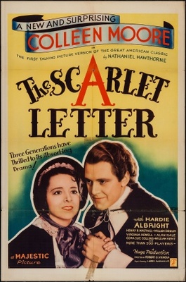 The Scarlet Letter movie poster (1934) wooden framed poster