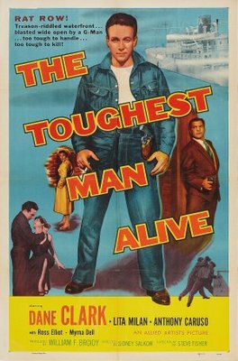 The Toughest Man Alive movie poster (1955) t-shirt