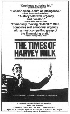 The Times of Harvey Milk movie poster (1984) Stickers MOV_1b3ef82e