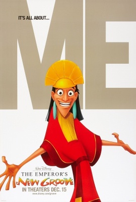 The Emperor's New Groove movie poster (2000) poster with hanger
