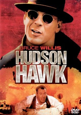 Hudson Hawk movie poster (1991) wooden framed poster