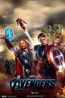 The Avengers movie poster (2012) Stickers MOV_1b5187e6