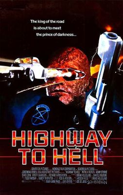 Highway to Hell movie poster (1992) canvas poster