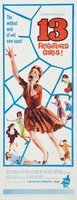 13 Frightened Girls movie poster (1963) t-shirt #698375