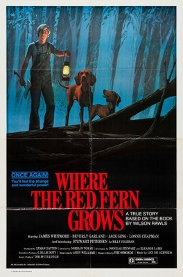 Where the Red Fern Grows movie poster (1974) wooden framed poster