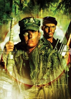 Sniper movie poster (1993) wooden framed poster