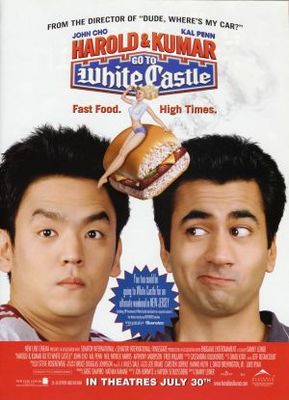Harold & Kumar Go to White Castle movie poster (2004) pillow