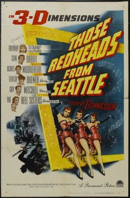 Those Redheads from Seattle movie poster (1953) canvas poster