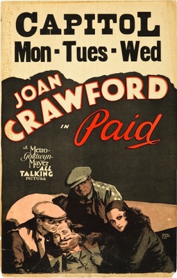 Paid movie poster (1930) poster