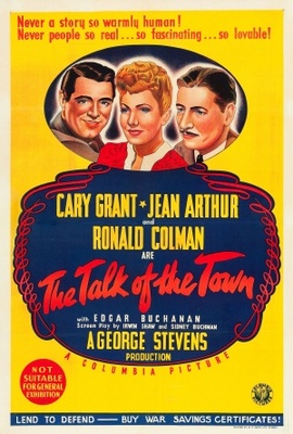 The Talk of the Town movie poster (1942) t-shirt