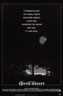 Silver Bullet movie poster (1985) metal framed poster