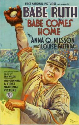 Babe Comes Home movie poster (1927) wood print