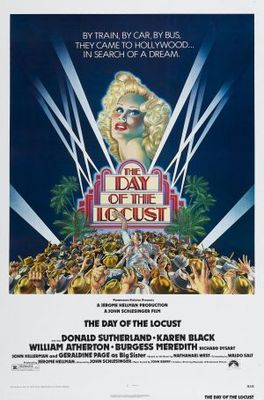 The Day of the Locust movie poster (1975) canvas poster