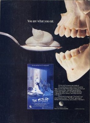 The Stuff movie poster (1985) poster with hanger