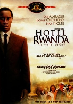 Hotel Rwanda movie poster (2004) wood print
