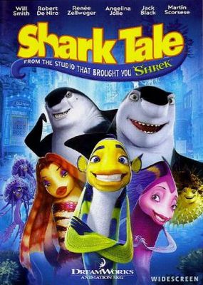 Shark Tale movie poster (2004) metal framed poster