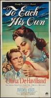 To Each His Own movie poster (1946) t-shirt #1220460