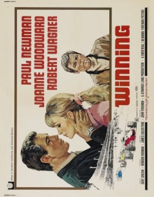 Winning movie poster (1969) wood print