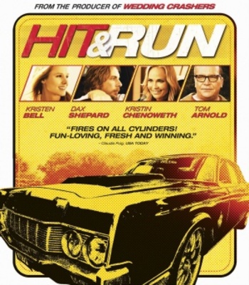 Hit and Run movie poster (2012) wooden framed poster