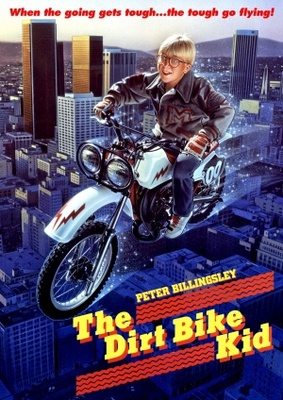 The Dirt Bike Kid movie poster (1985) metal framed poster