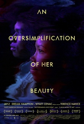 An Oversimplification of Her Beauty movie poster (2012) poster with hanger