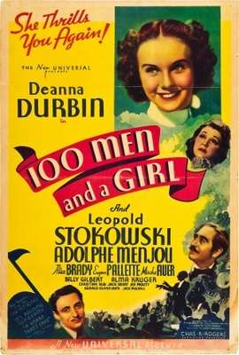 One Hundred Men and a Girl movie poster (1937) Stickers MOV_1c47c5af