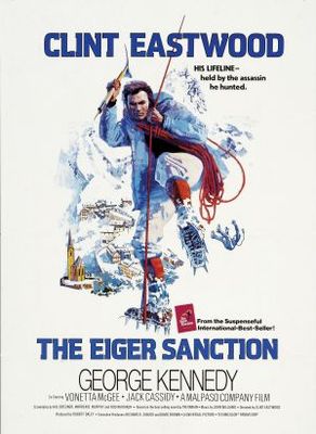 The Eiger Sanction movie poster (1975) tote bag