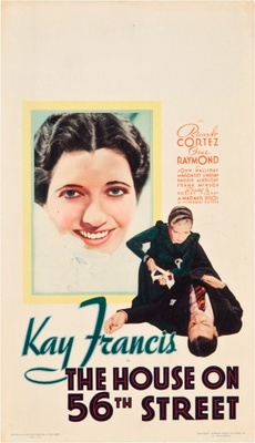 The House on 56th Street movie poster (1933) poster
