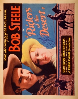 Riders of the Desert movie poster (1932) wooden framed poster