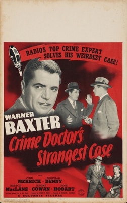 Crime Doctor's Strangest Case movie poster (1943) mouse pad