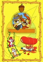 Chip 'n Dale Rescue Rangers movie poster (1989) Mouse Pad MOV_1c758be4