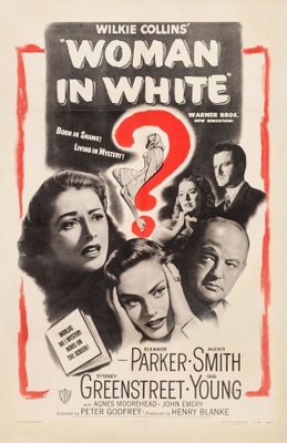 The Woman in White movie poster (1948) pillow