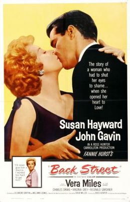 Back Street movie poster (1961) wooden framed poster