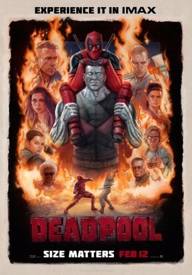 Deadpool movie poster (2016) mouse pad