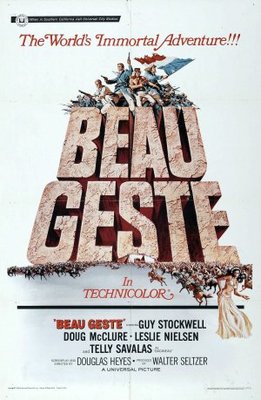 Beau Geste movie poster (1966) wood print