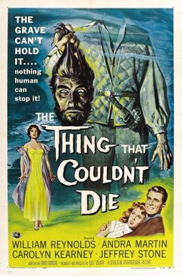 The Thing That Couldn't Die movie poster (1958) canvas poster