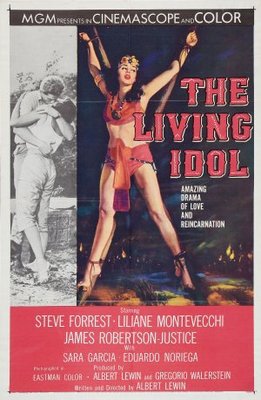 The Living Idol movie poster (1957) pillow