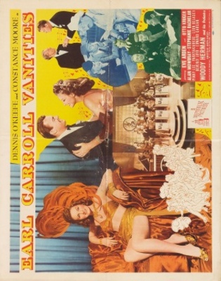 Earl Carroll Vanities movie poster (1945) canvas poster