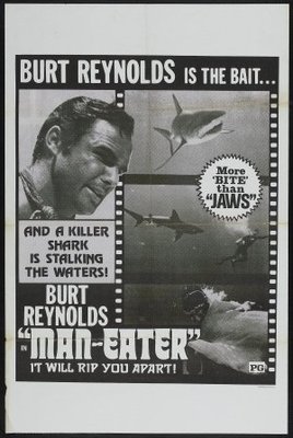 Shark! movie poster (1969) canvas poster