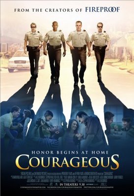 Courageous movie poster (2011) poster with hanger
