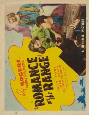 Romance on the Range movie poster (1942) wooden framed poster